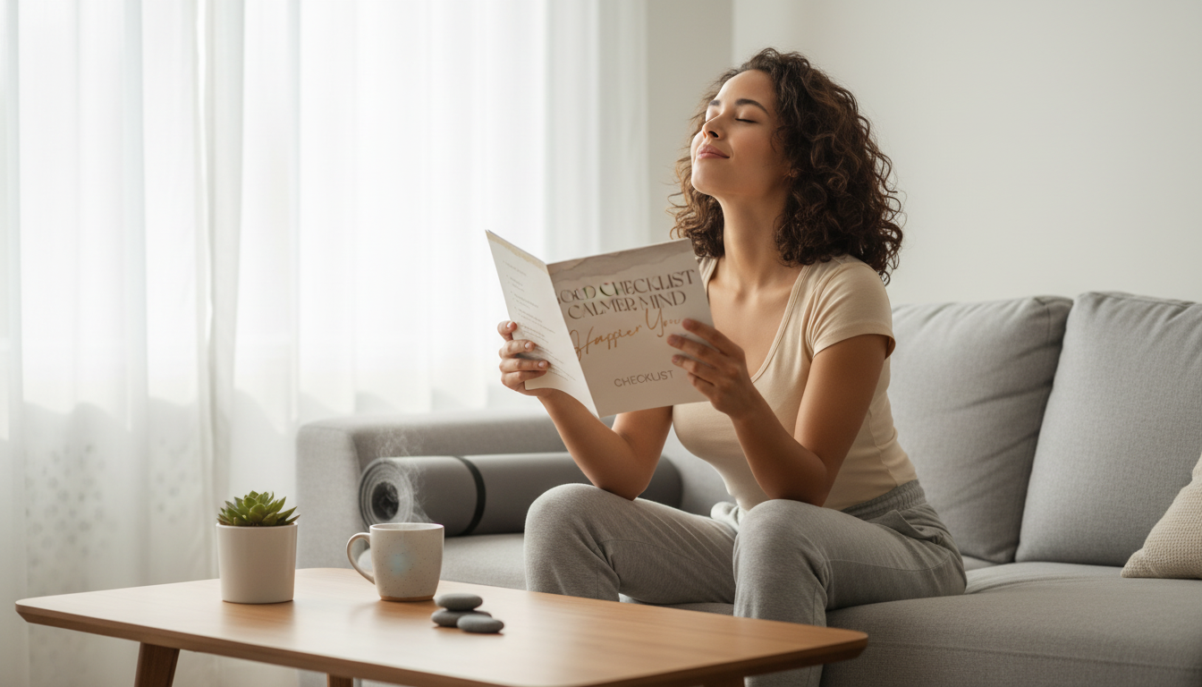 Calm-Down Checklist: Fast Relaxation Exercises for Anxiety