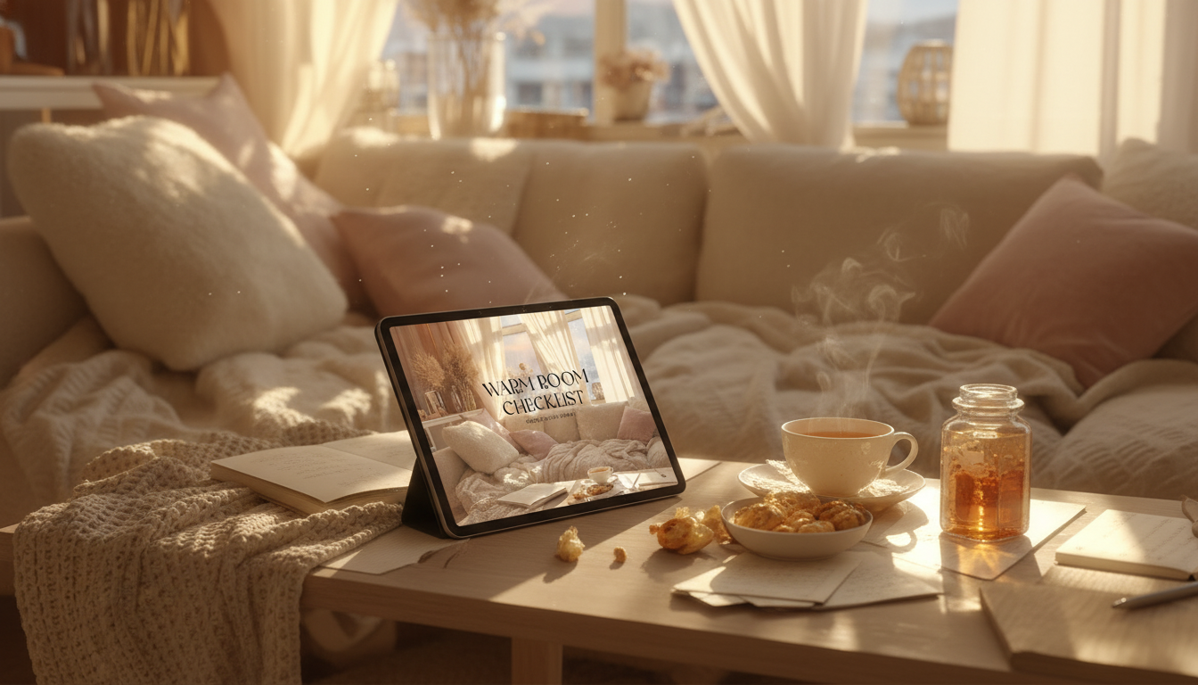 Make Any Room Feel Warmer: 10-Minute Cozy Checklist