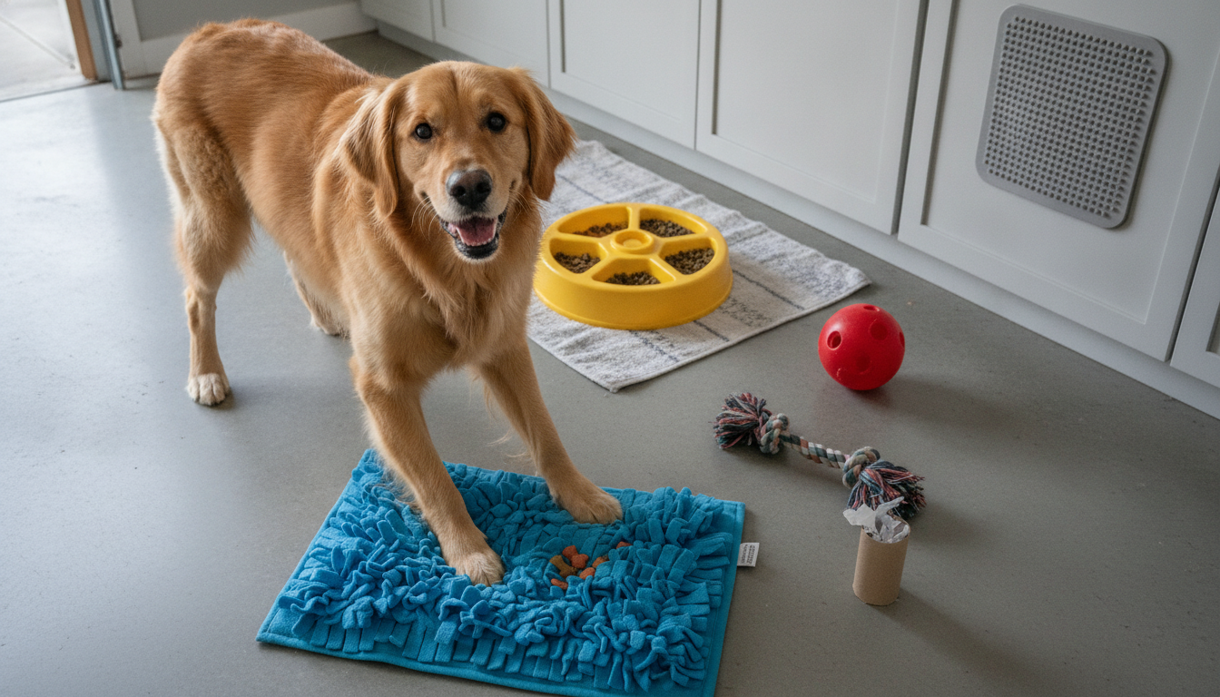 6 Easy Dog Enrichment Ideas You Can Do at Home