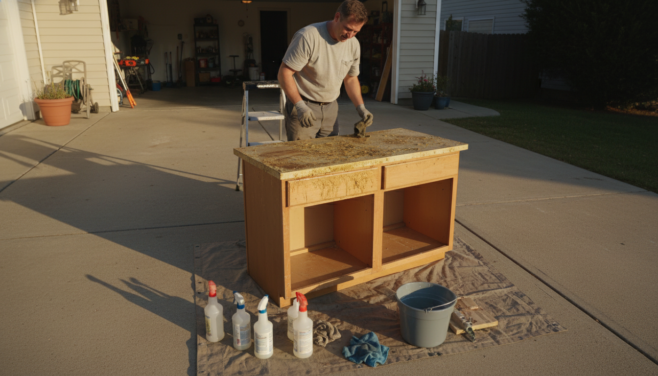 Grease on Top of Kitchen Cabinets: Causes & Prevention
